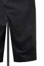 Load image into Gallery viewer, PORTER CLASSIC GENE KELLY CHINOS -2026AW- (BLACK)