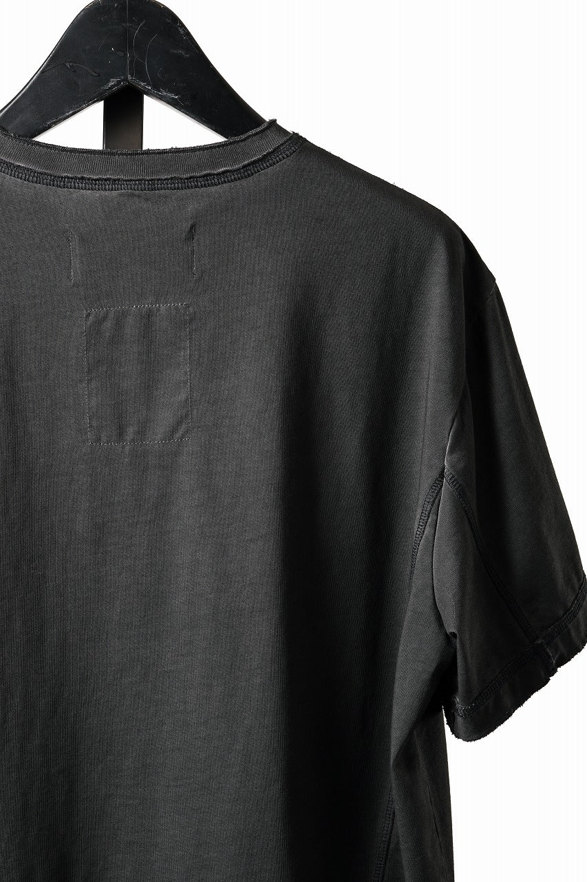 画像をギャラリービューアに読み込む, Professor.E HENLEY S/S TEE (COLD DYED GREY)