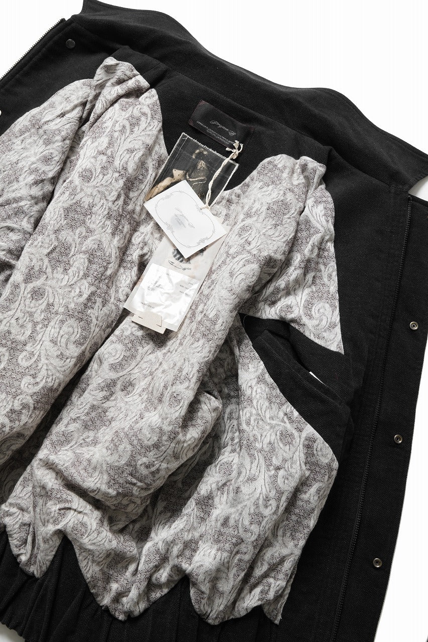 画像をギャラリービューアに読み込む, Professor.E PADDED BOMBER JACKET (BLACK)