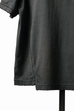 画像をギャラリービューアに読み込む, Professor.E HENLEY S/S TEE (COLD DYED GREY)