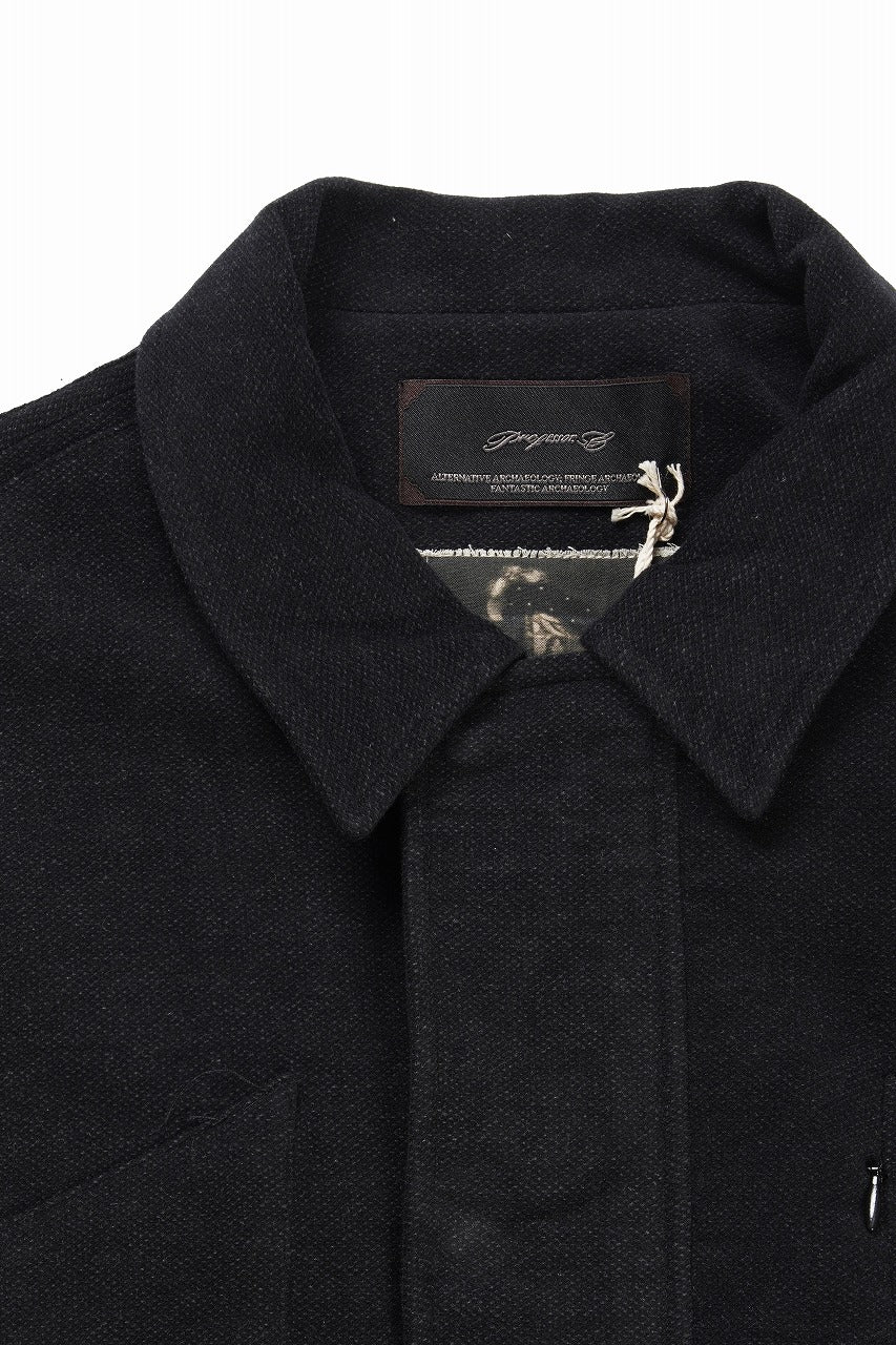Professor.E PADDED BOMBER JACKET (BLACK)