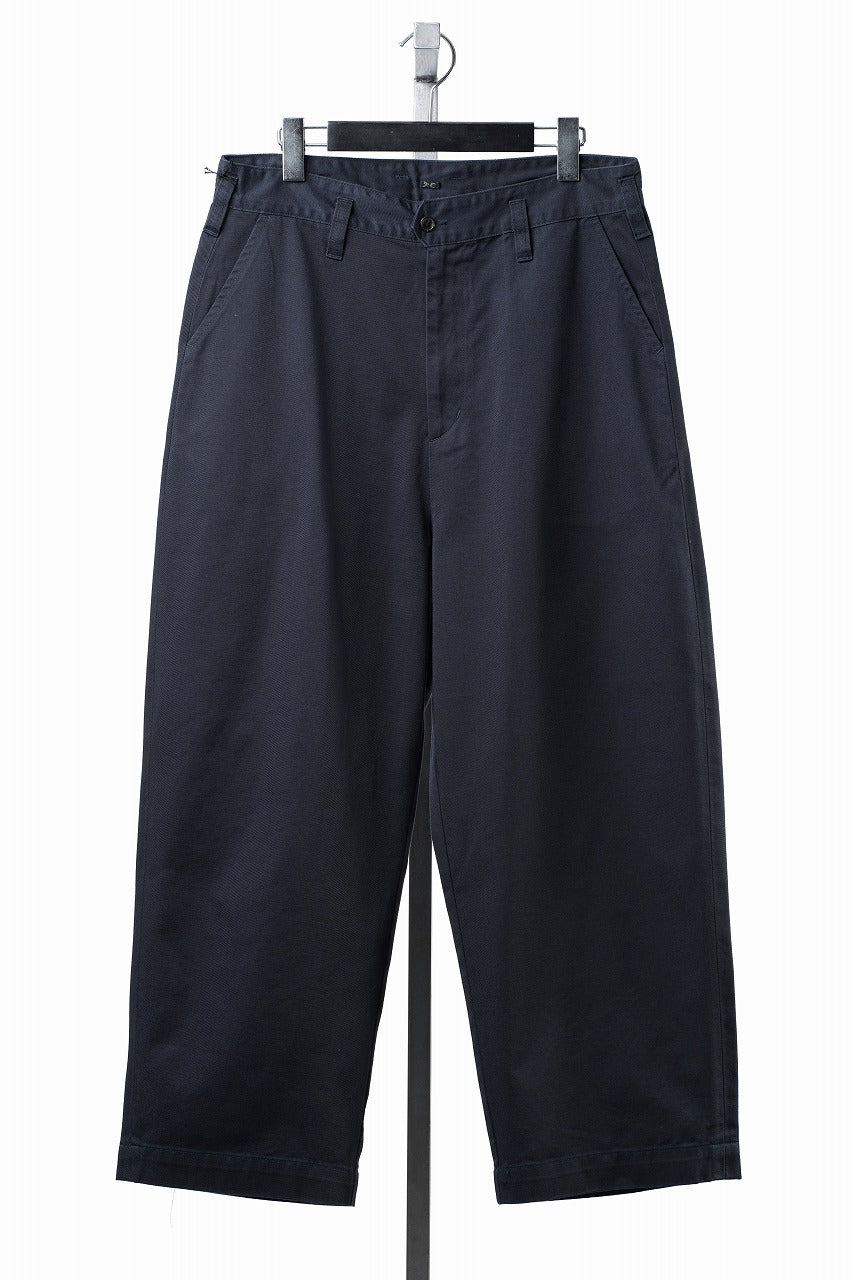 画像をギャラリービューアに読み込む, PORTER CLASSIC GENE KELLY CHINOS -2026AW- (DARK NAVY)