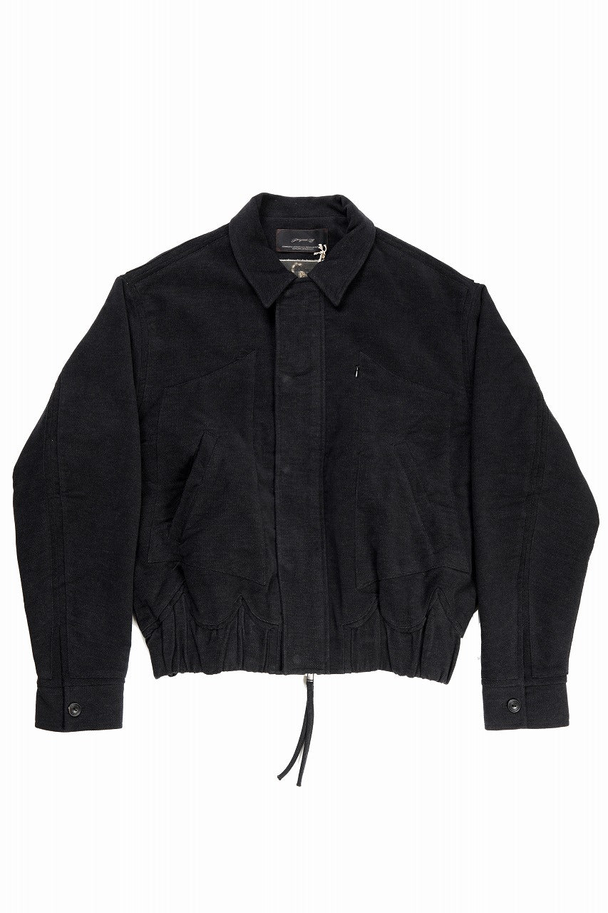 画像をギャラリービューアに読み込む, Professor.E PADDED BOMBER JACKET (BLACK)