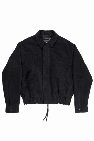 Professor.E PADDED BOMBER JACKET (BLACK)