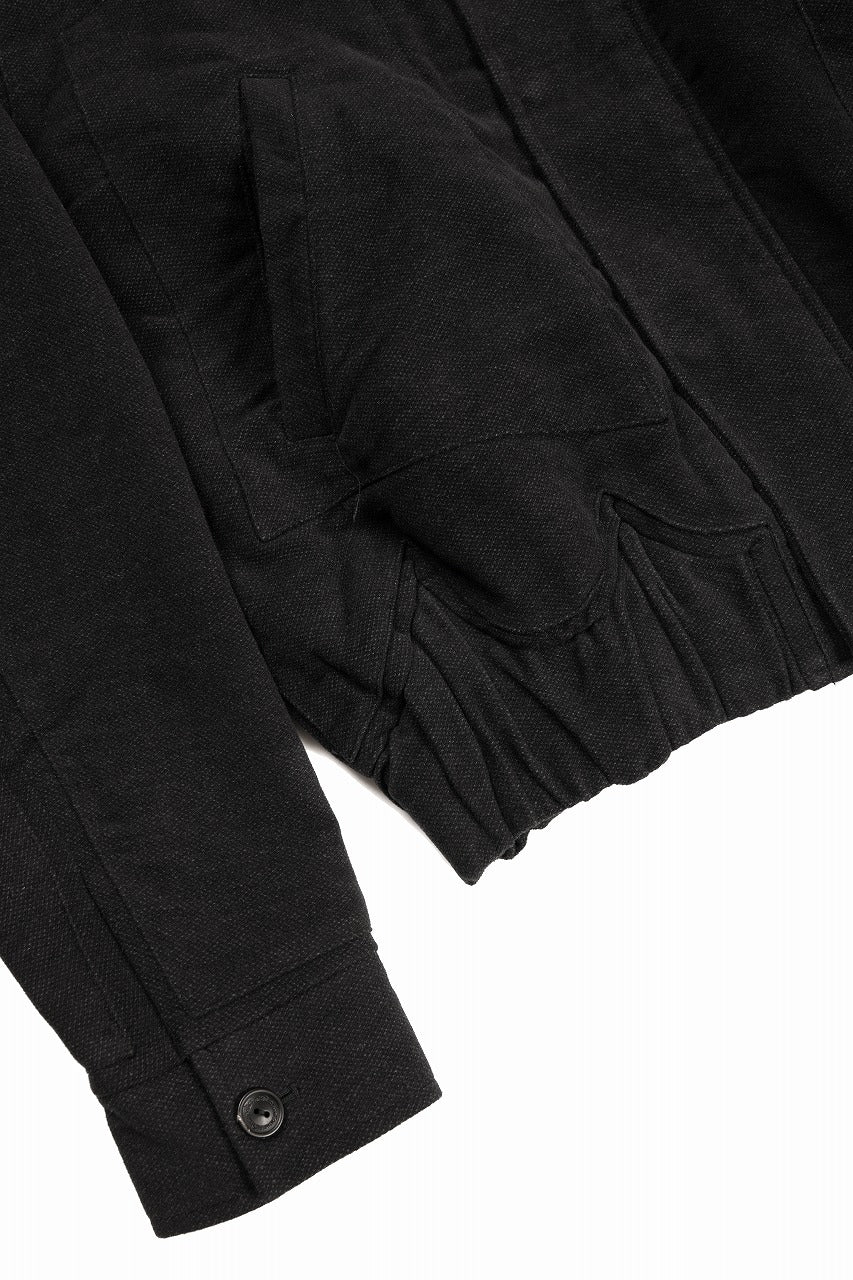 画像をギャラリービューアに読み込む, Professor.E PADDED BOMBER JACKET (BLACK)