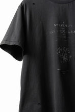 画像をギャラリービューアに読み込む, Professor.E DAMAGE &amp; PRINT S/S TEE 02 (GREY)
