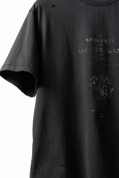 画像をギャラリービューアに読み込む, Professor.E DAMAGE &amp; PRINT S/S TEE 02 (GREY)