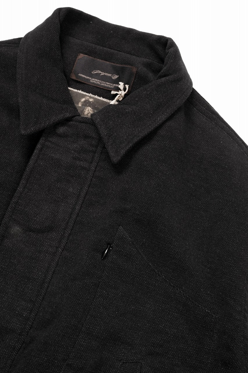 画像をギャラリービューアに読み込む, Professor.E PADDED BOMBER JACKET (BLACK)