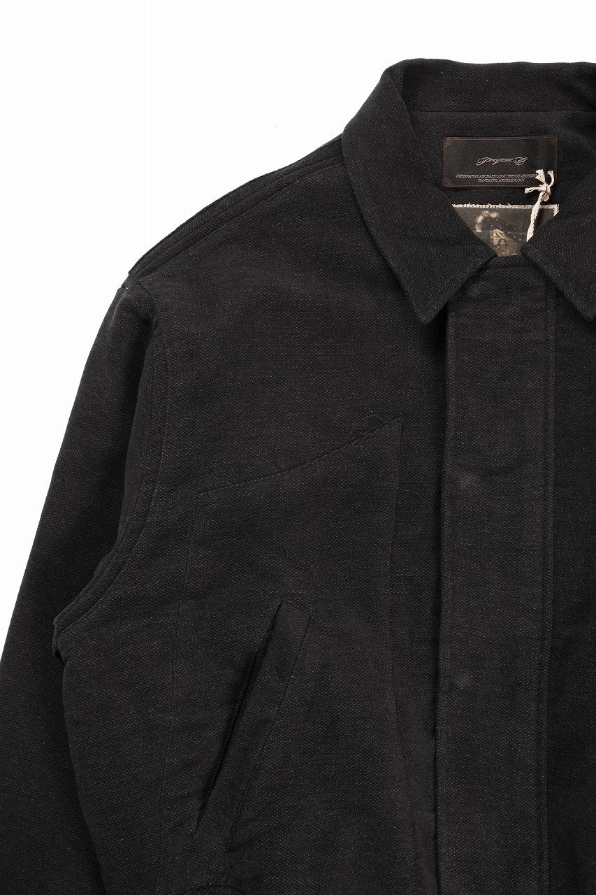 画像をギャラリービューアに読み込む, Professor.E PADDED BOMBER JACKET (BLACK)