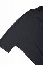 画像をギャラリービューアに読み込む, A.F ARTEFACT DOLMAN LOOSEY T-SHIRT  / WAFFLE KNIT JERSEY (CHARCOAL)