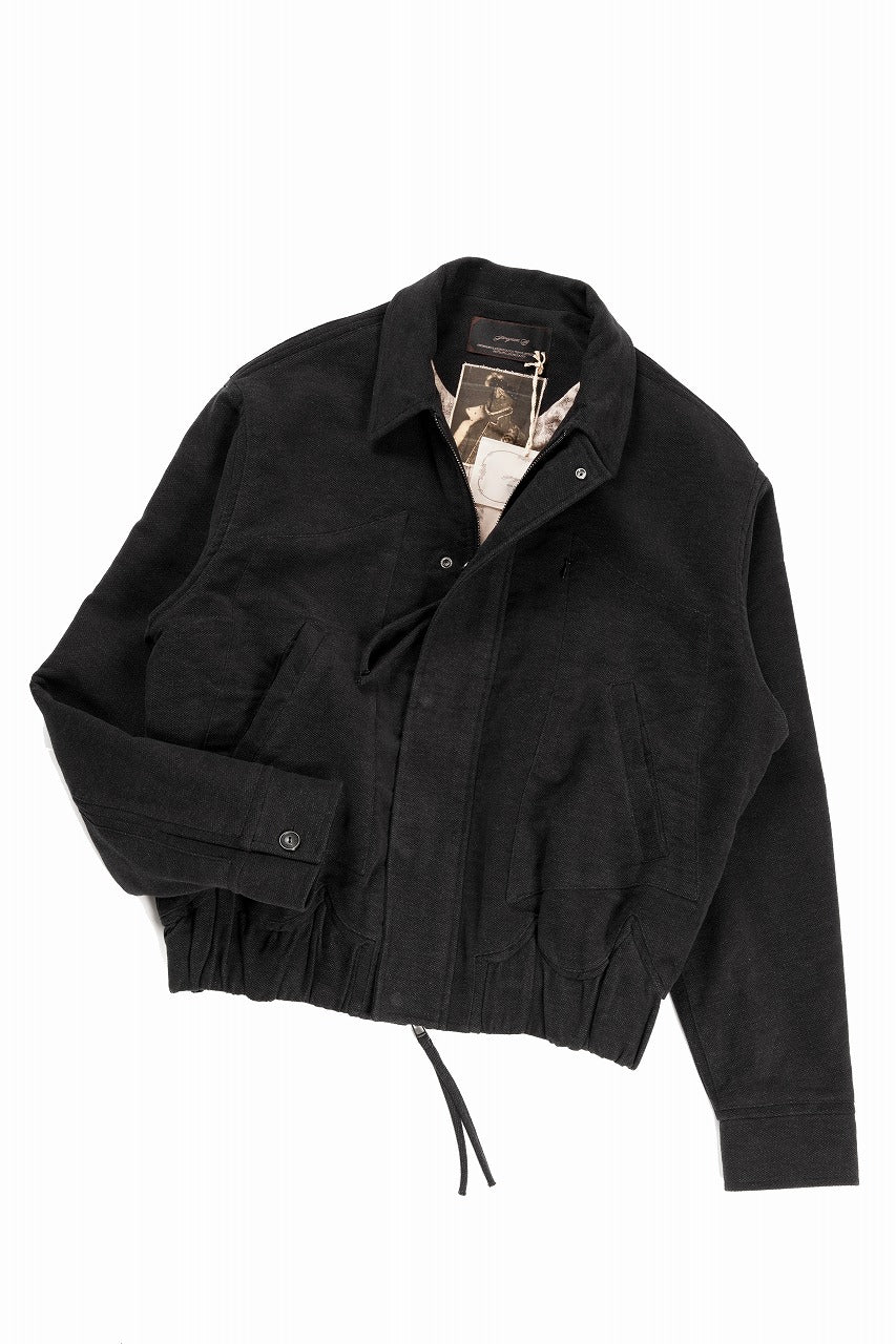 画像をギャラリービューアに読み込む, Professor.E PADDED BOMBER JACKET (BLACK)