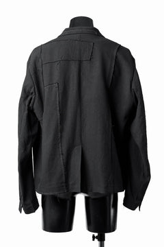 画像をギャラリービューアに読み込む, Professor.E PATCHWORK BLAZER (BLACK)