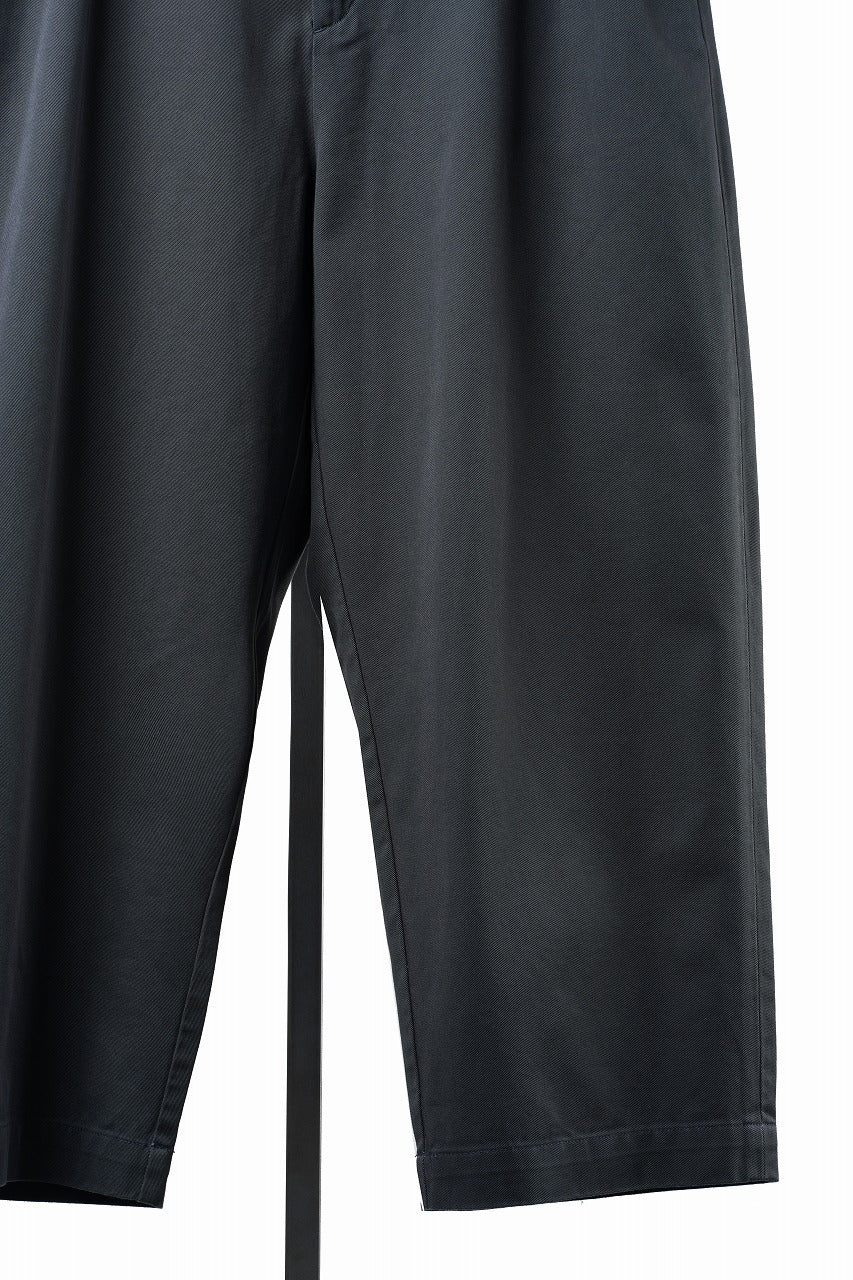 画像をギャラリービューアに読み込む, PORTER CLASSIC GENE KELLY CHINOS -2026AW- (CHARCOAL GREY)