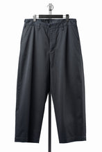 画像をギャラリービューアに読み込む, PORTER CLASSIC GENE KELLY CHINOS -2026AW- (CHARCOAL GREY)