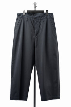画像をギャラリービューアに読み込む, PORTER CLASSIC GENE KELLY CHINOS -2026AW- (CHARCOAL GREY)