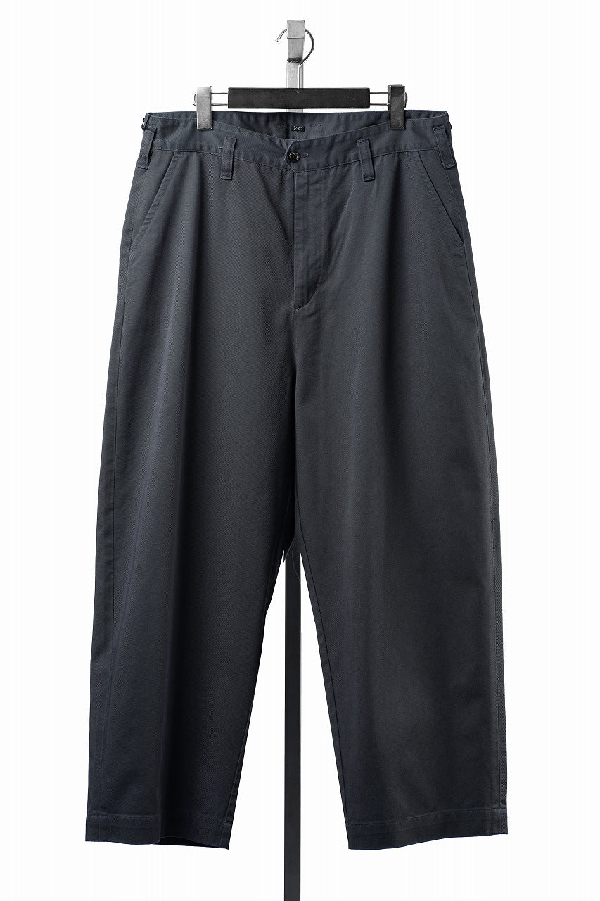 PORTER CLASSIC GENE KELLY CHINOS -2026AW- (CHARCOAL GREY)の商品
