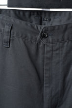 画像をギャラリービューアに読み込む, PORTER CLASSIC GENE KELLY CHINOS -2026AW- (CHARCOAL GREY)