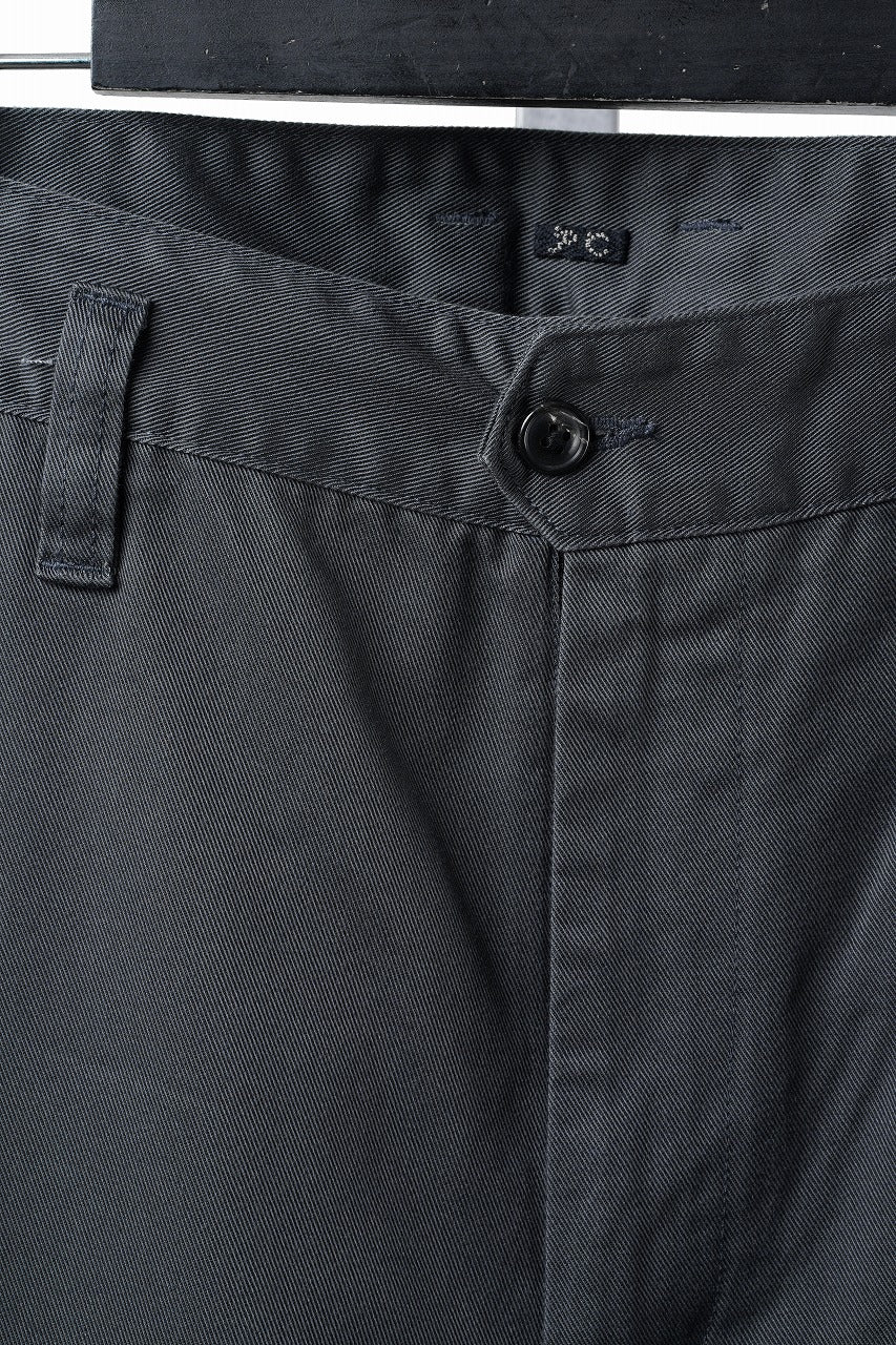 画像をギャラリービューアに読み込む, PORTER CLASSIC GENE KELLY CHINOS -2026AW- (CHARCOAL GREY)