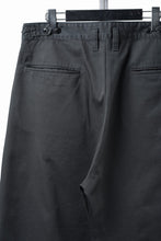 画像をギャラリービューアに読み込む, PORTER CLASSIC GENE KELLY CHINOS -2026AW- (CHARCOAL GREY)