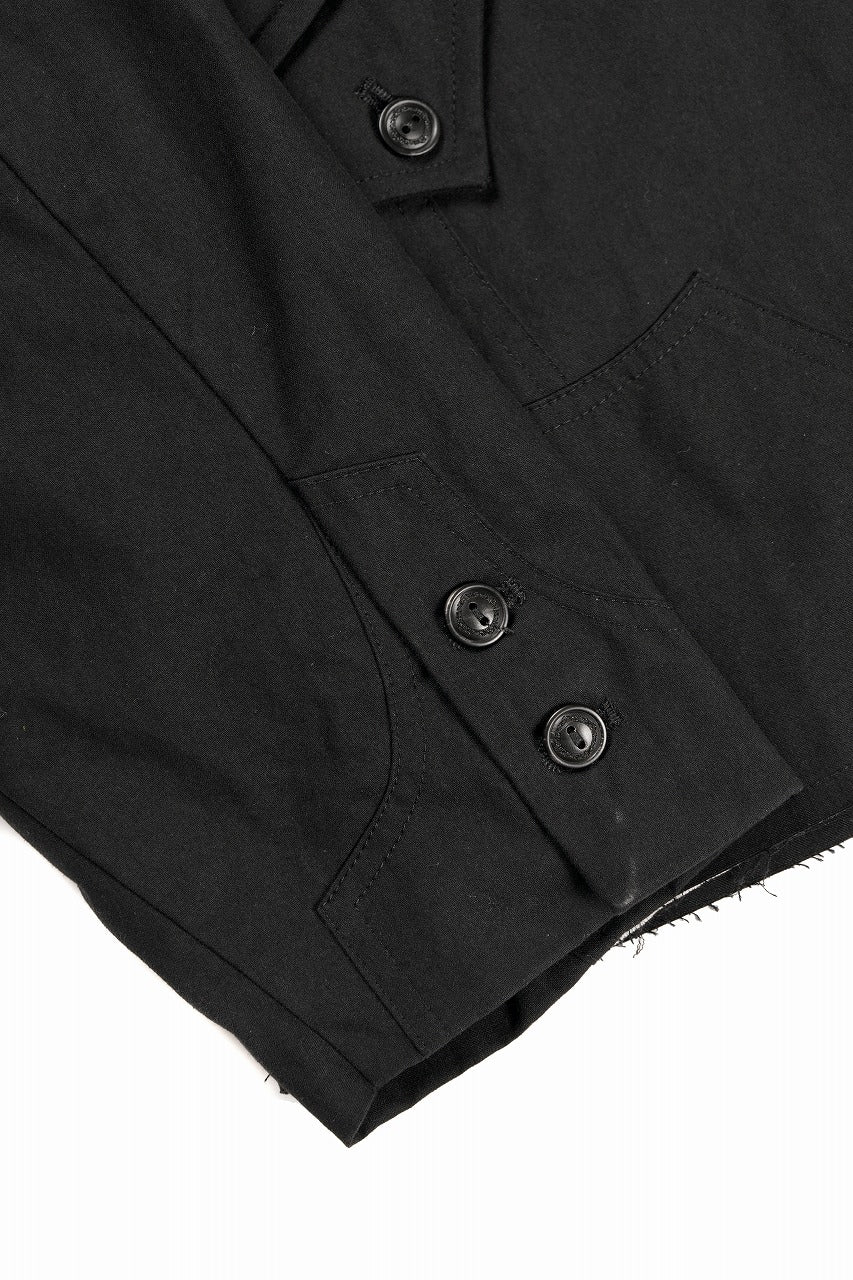 画像をギャラリービューアに読み込む, Professor.E DRAWSTRING COACH JACKET (BLACK)