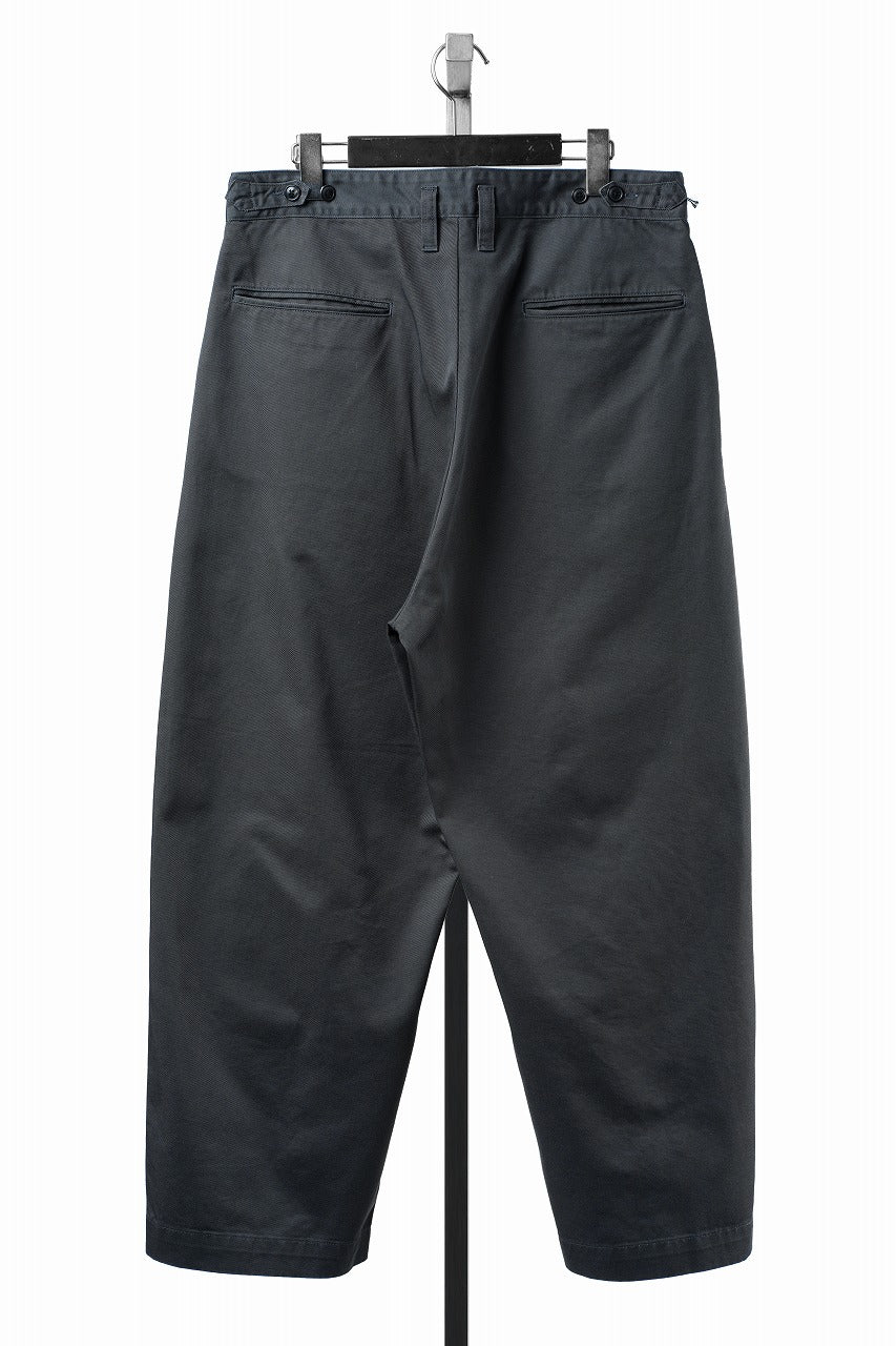 画像をギャラリービューアに読み込む, PORTER CLASSIC GENE KELLY CHINOS -2026AW- (CHARCOAL GREY)