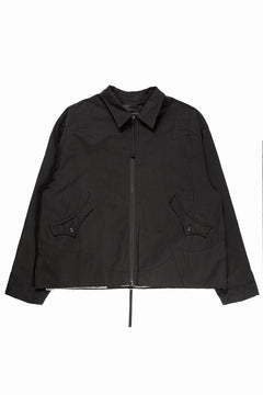 画像をギャラリービューアに読み込む, Professor.E DRAWSTRING COACH JACKET (BLACK)