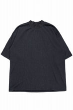 Load image into Gallery viewer, A.F ARTEFACT JUMBO T-SHIRT  / WAFFLE KNIT JERSEY (CHARCOAL)