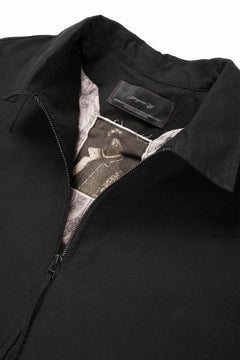 画像をギャラリービューアに読み込む, Professor.E DRAWSTRING COACH JACKET (BLACK)