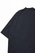 Load image into Gallery viewer, A.F ARTEFACT JUMBO T-SHIRT  / WAFFLE KNIT JERSEY (CHARCOAL)