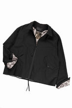 画像をギャラリービューアに読み込む, Professor.E DRAWSTRING COACH JACKET (BLACK)