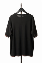 画像をギャラリービューアに読み込む, KLASICA "THEIR" BROKEN RINGER LOOSE FIT TEE / HIGH TWISTED COTTON DRY JERSEY (BLACK)