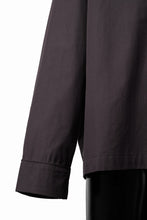 Load image into Gallery viewer, entire studios LS OPEN COLLAR SHIRT (BRUNETTE)