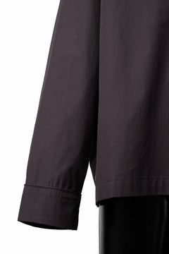 Load image into Gallery viewer, entire studios LS OPEN COLLAR SHIRT (BRUNETTE)