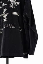 画像をギャラリービューアに読み込む, PORTER CLASSIC VELVETEEN HIPPIE SOUVENIR ZIP UP JACKET (BLACK)