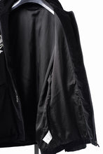 画像をギャラリービューアに読み込む, PORTER CLASSIC VELVETEEN HIPPIE SOUVENIR ZIP UP JACKET (BLACK)