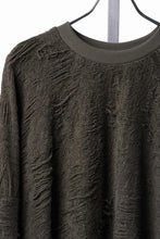画像をギャラリービューアに読み込む, A.F ARTEFACT EXTREME OVERSIZED PULLOVER / DAMAGE PILE &amp; PLATING KNIT JERSEY (KHAKI)