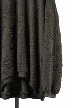 画像をギャラリービューアに読み込む, A.F ARTEFACT EXTREME OVERSIZED PULLOVER / DAMAGE PILE &amp; PLATING KNIT JERSEY (KHAKI)