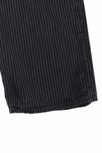 画像をギャラリービューアに読み込む, FULLCOUNT 1149 HICKOLY STRIPE BLACK WORK TROUSERS (CHARCOAL BLACK)