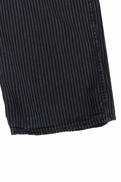 画像をギャラリービューアに読み込む, FULLCOUNT 1149 HICKOLY STRIPE BLACK WORK TROUSERS (CHARCOAL BLACK)
