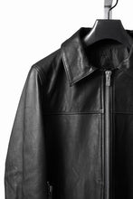 画像をギャラリービューアに読み込む, A LEATHER Roadster Jacket / SMOOTH COWHIDE (BLACK)