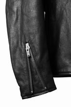 画像をギャラリービューアに読み込む, A LEATHER Roadster Jacket / SMOOTH COWHIDE (BLACK)