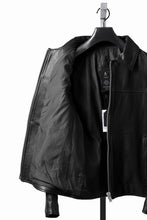 画像をギャラリービューアに読み込む, A LEATHER Roadster Jacket / SMOOTH COWHIDE (BLACK)