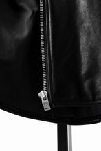 画像をギャラリービューアに読み込む, A LEATHER Roadster Jacket / SMOOTH COWHIDE (BLACK)