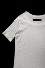 画像をギャラリービューアに読み込む, A.F ARTEFACT MULTI PANEL SLIMFIT T-SHIRT / SOFT DOUBLEFACE (IVORY)