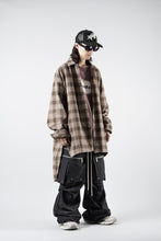 画像をギャラリービューアに読み込む, 【SAMPLE】A.F ARTEFACT LONG SHIRT / TARTAN CHECK (BROWN x BEIGE)