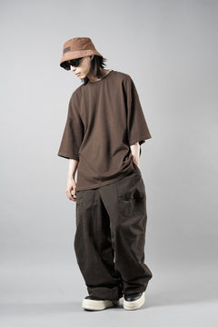 画像をギャラリービューアに読み込む, entire studios HEAVY BOXY TEE (BRUNETTE)