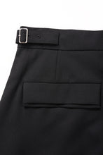 画像をギャラリービューアに読み込む, F/CE. TWIST POLYESTER WIDE SHORTS (BLACK)