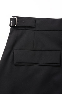 画像をギャラリービューアに読み込む, F/CE. TWIST POLYESTER WIDE SHORTS (BLACK)