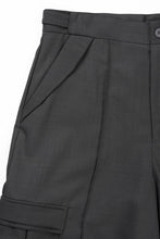 画像をギャラリービューアに読み込む, F/CE. TWIST POLYESTER WIDE SHORTS (GREY)