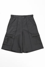 画像をギャラリービューアに読み込む, F/CE. TWIST POLYESTER WIDE SHORTS (GREY)